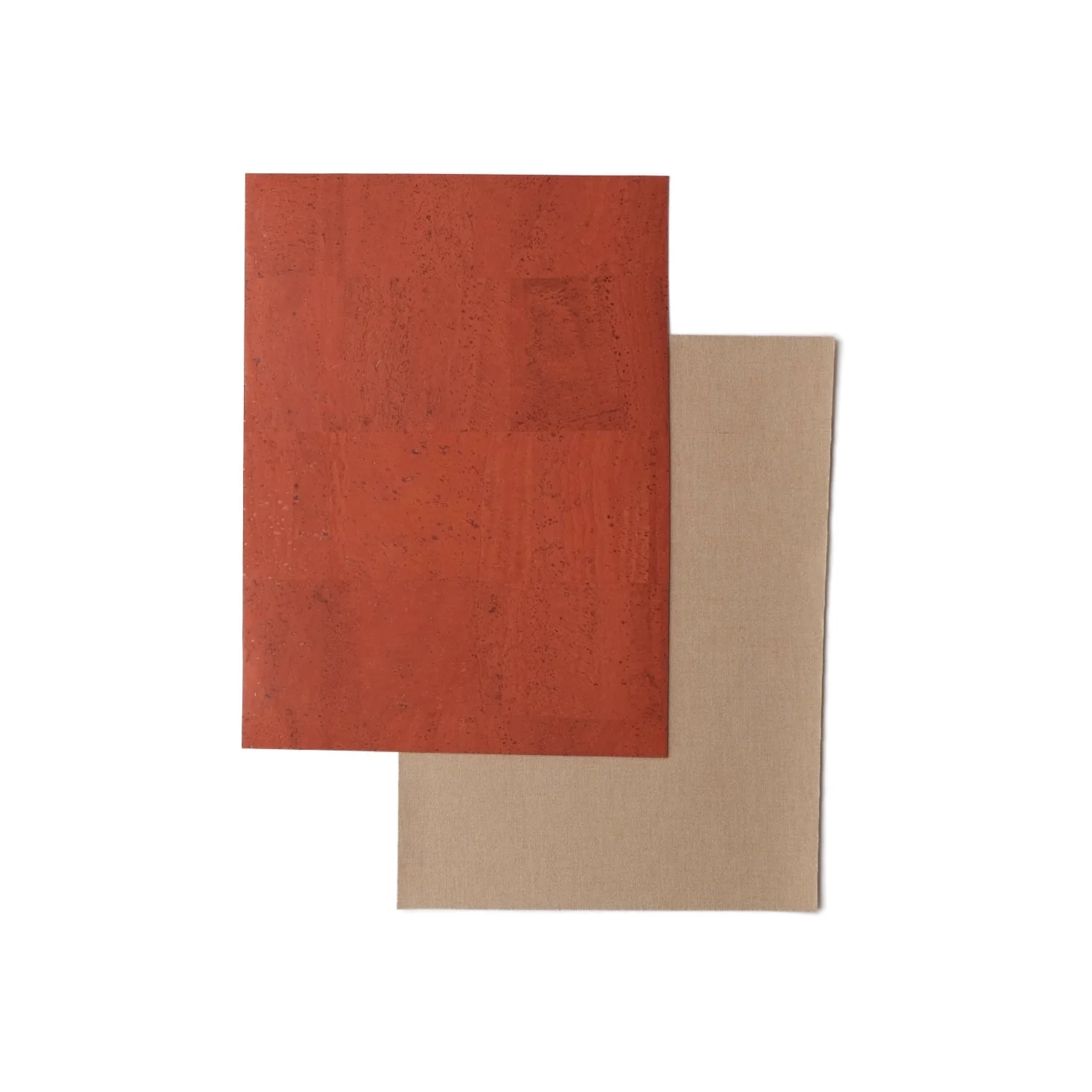 Korkleder Orange Muster - Image 2
